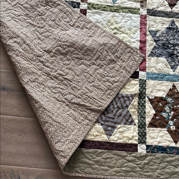 Patchwork Star Quilt - Multicolor - Picture 2 of 9